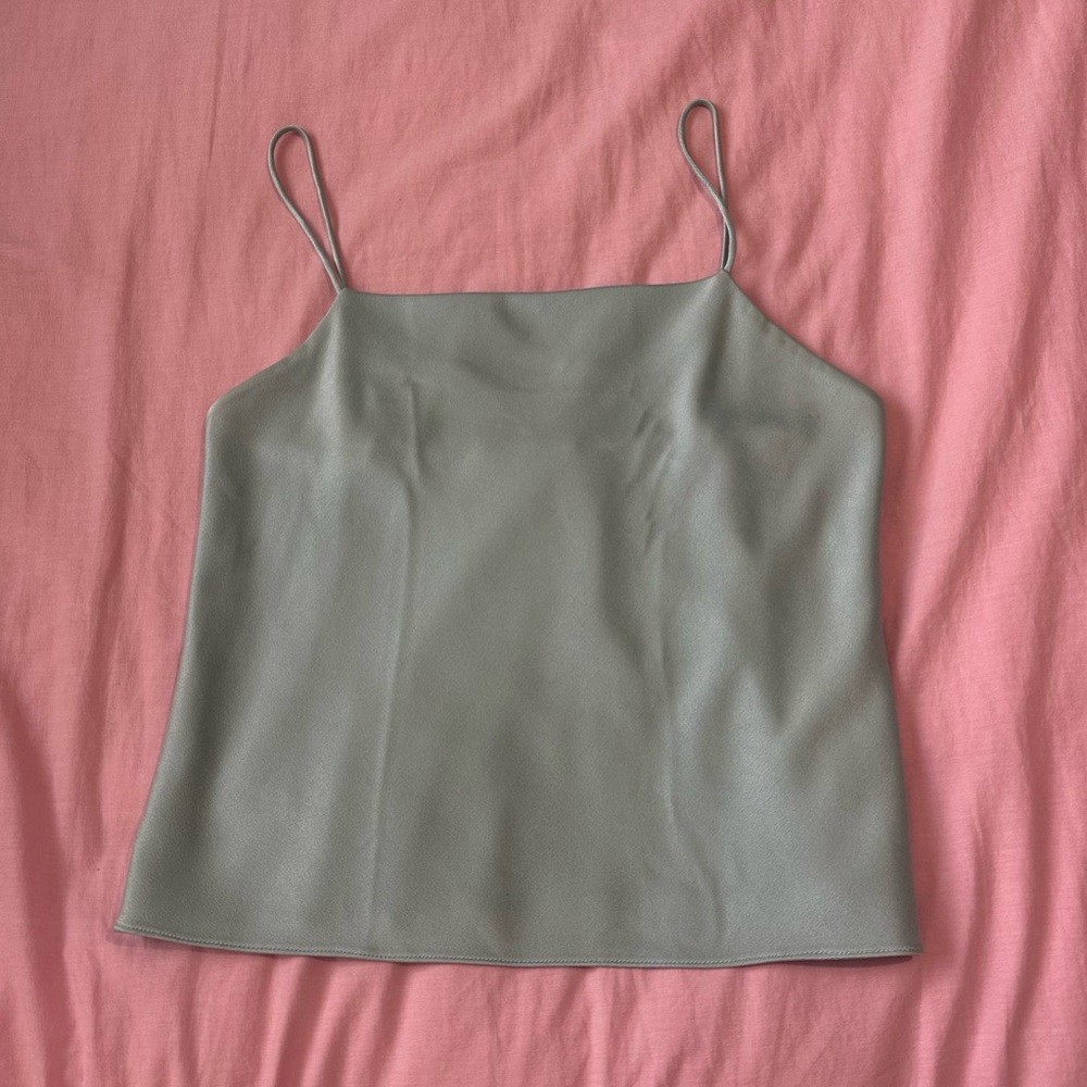 Alice + Olivia Harmon Drapey Slip Cami Top
